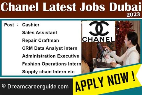 chanel head office jobs|Chanel job vacancy.